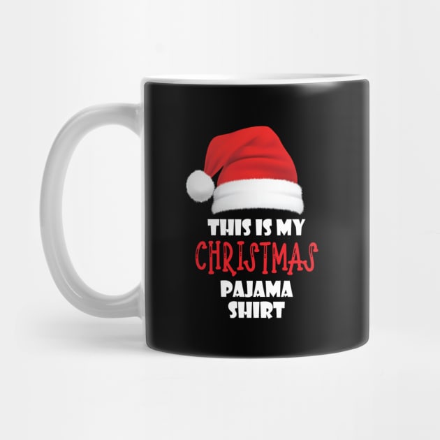 This Is My Christmas Pajama Shirt, santa pajama shirt by bisho2412